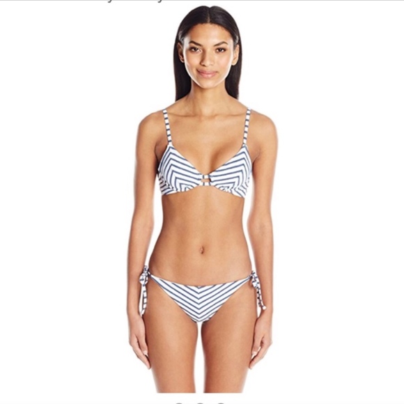 Striped Bikini Set